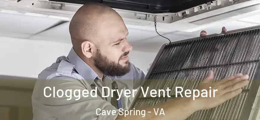  Clogged Dryer Vent Repair Cave Spring - VA